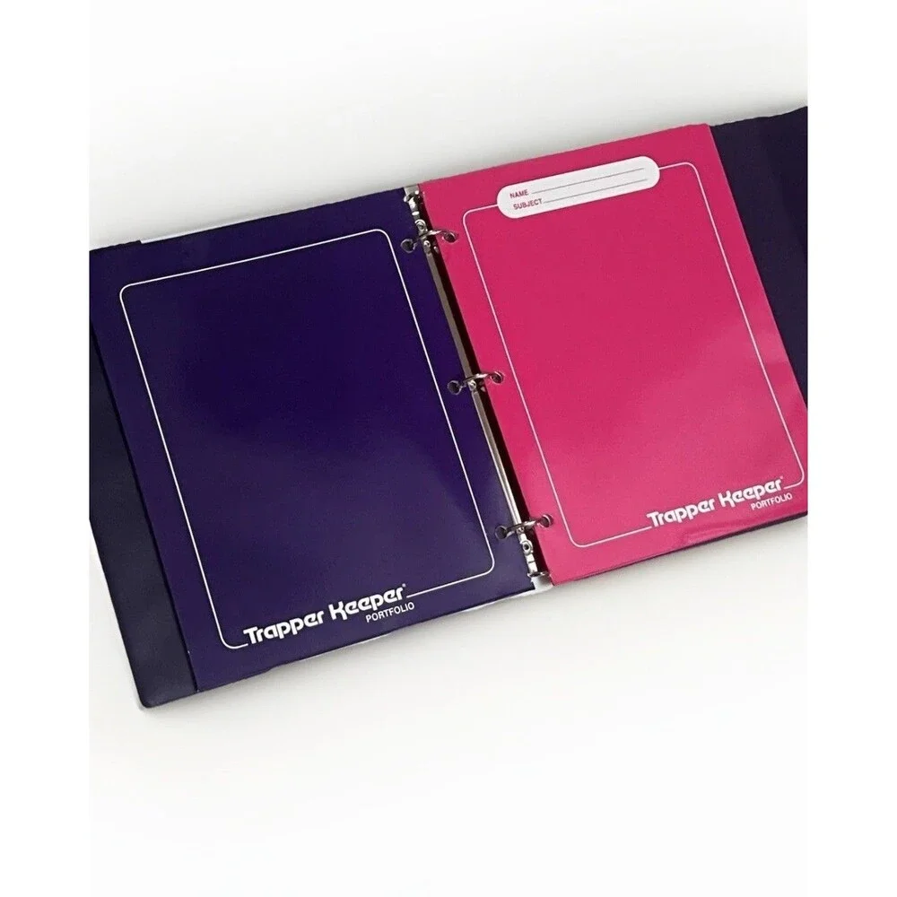 Retro 90’s Trapper Keeper & Folders Multicolor Wild Animal Print Mead